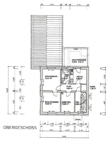 3-Zimmer-Wohnung mit Dachterrasse in Nürnberg - Eberhardshof / Wohnung mieten - Foto 2