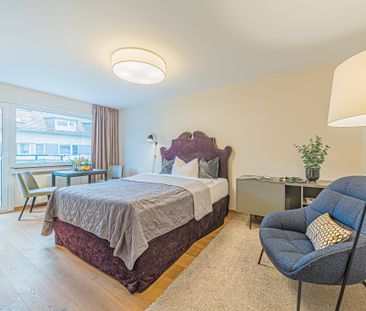 City-Residence: Modern ausgestattetes Apartment mit Balkon nahe Eur... - Photo 5