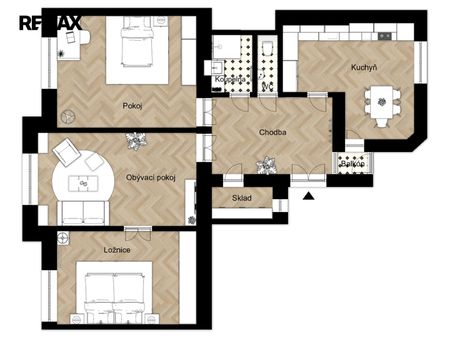 Pronájem bytu 3+1 v osobním vlastnictví 105 m², Praha 3 - Vinohrady - Photo 4