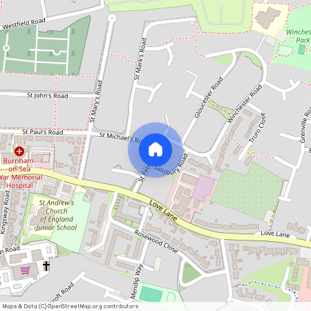 St Peters Road, Burnham-on-Sea, Somerset, TA8