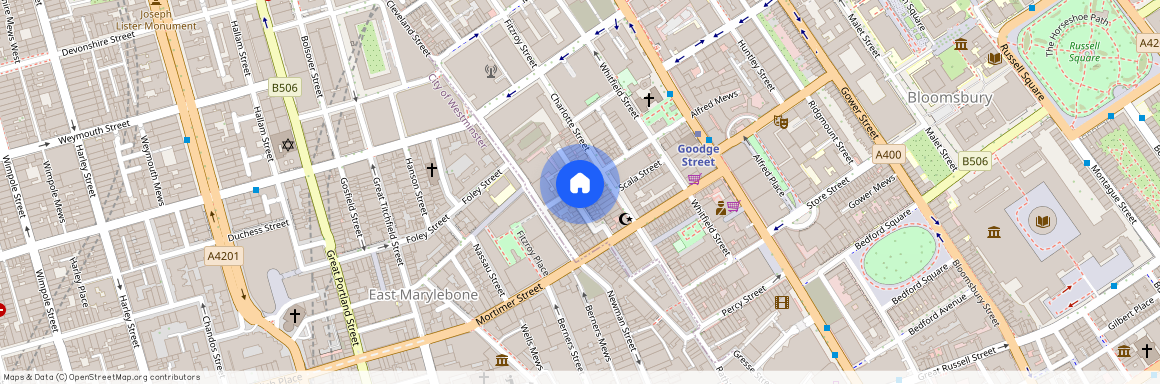 Tottenham Street, Fitzrovia, W1T