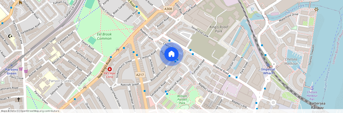 Bagleys Lane, Fulham, SW6