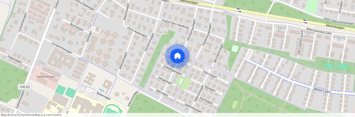 Rävavägen, Falsterbo