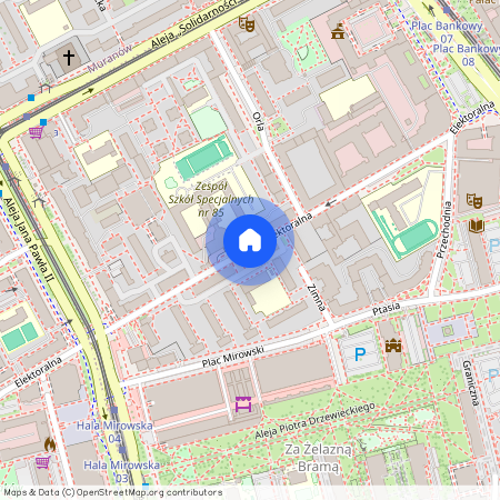 ul. Elektoralna, Śródmieście Północne, Śródmieście, Warszawa, mazowieckie