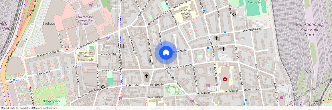 Manteuffelstr. 10, 51103, Köln Ot Kalk