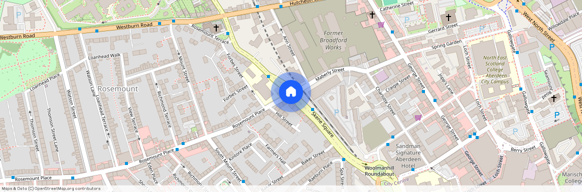 Skene Square, Aberdeen, AB25