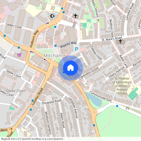 Upper Green East, Mitcham, Surrey, CR4