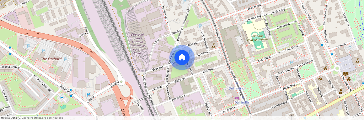 Gorkého, Ostrava - Moravská Ostrava