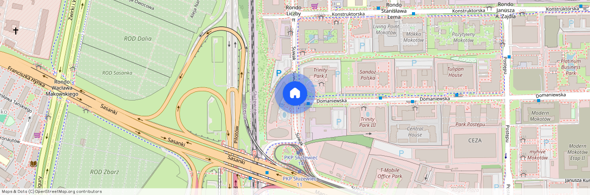 ul. Suwak, Służewiec, Mokotów, Warszawa, mazowieckie