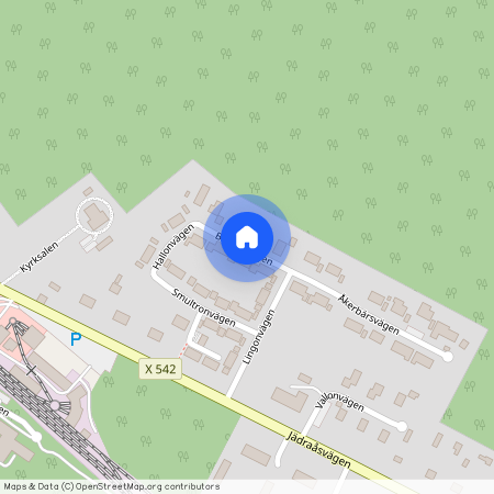 Blåbärsvägen, Jädraås