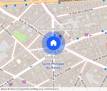 Appartement • Saint Philippe du Roule - Photo 1