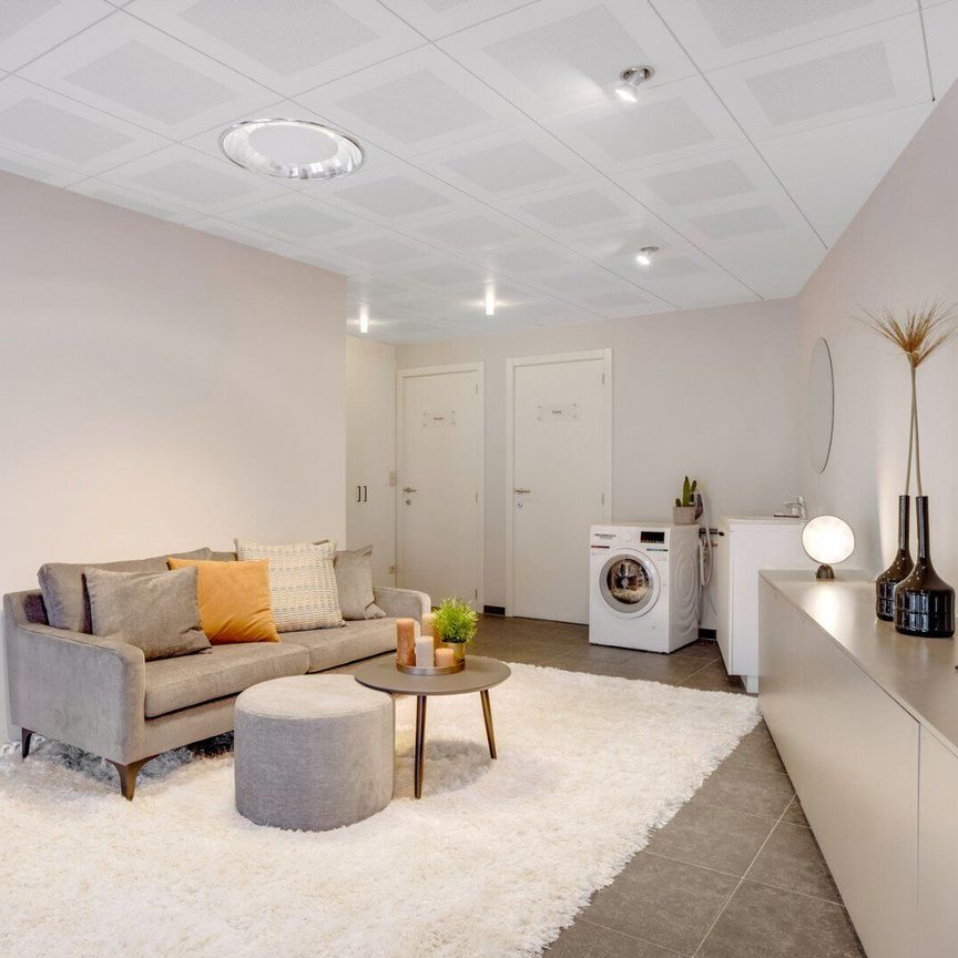 Gemeubelde gelijkvloerse studio in het centrum van Kasterlee-Lichtaart! - Foto 1