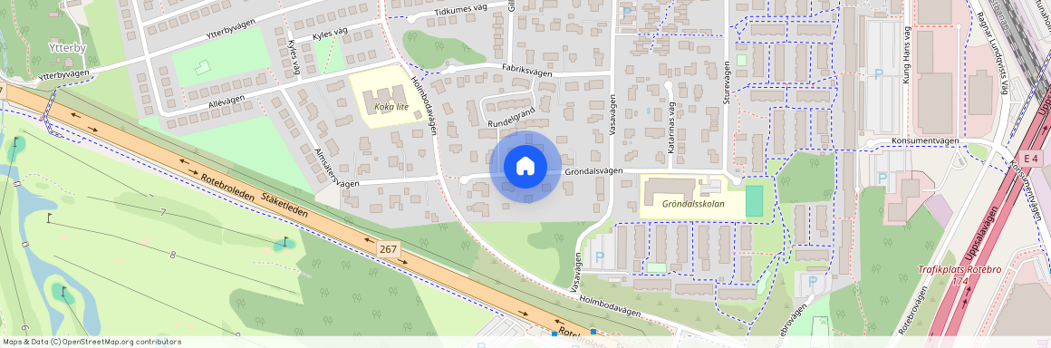 Gröndalsvägen, Sollentuna