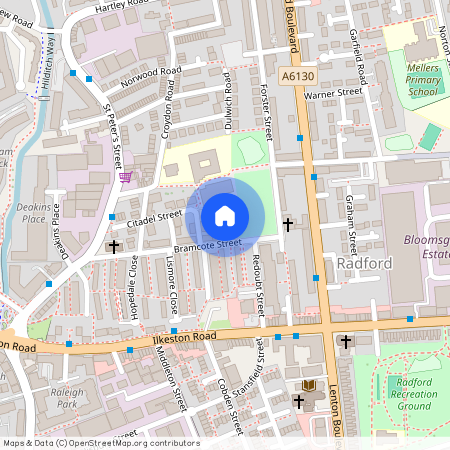 Bastion Street, Nottingham, NG7