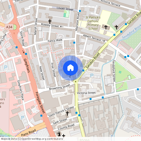 Apartment 1, Cocoa House, Abbots Walk, Stafford