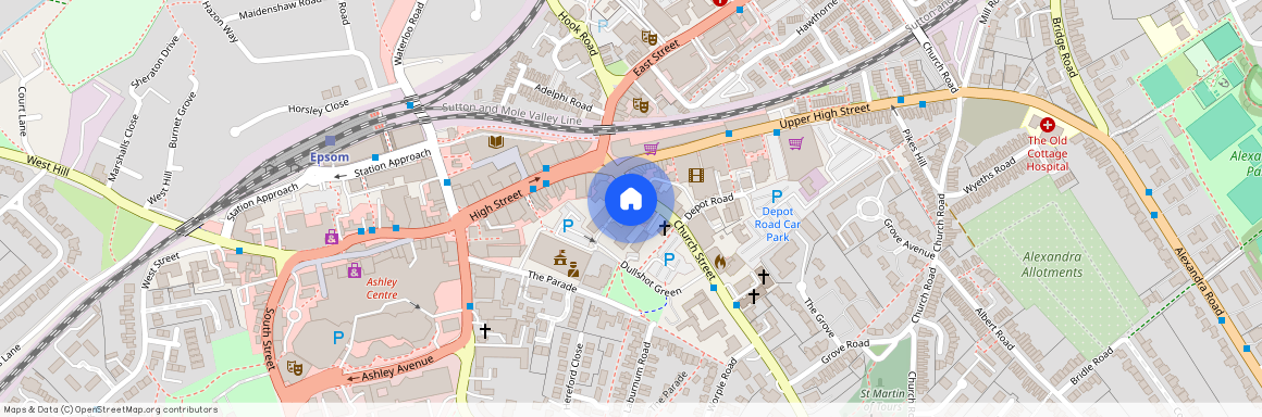 Epsom, KT1, Epsom