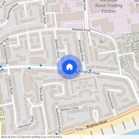 Brougham Road, Worthing, West Sussex, BN11 2PH