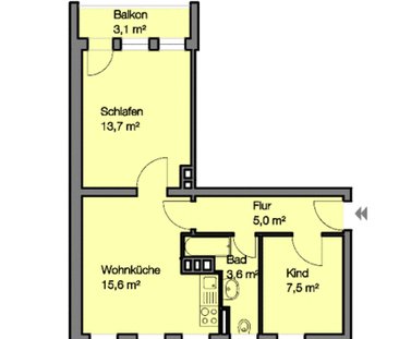 Wohnen auf Zeit am Dutzendteich bis Ende Juni 2027!! 2 Zimmer ab so... - Foto 3