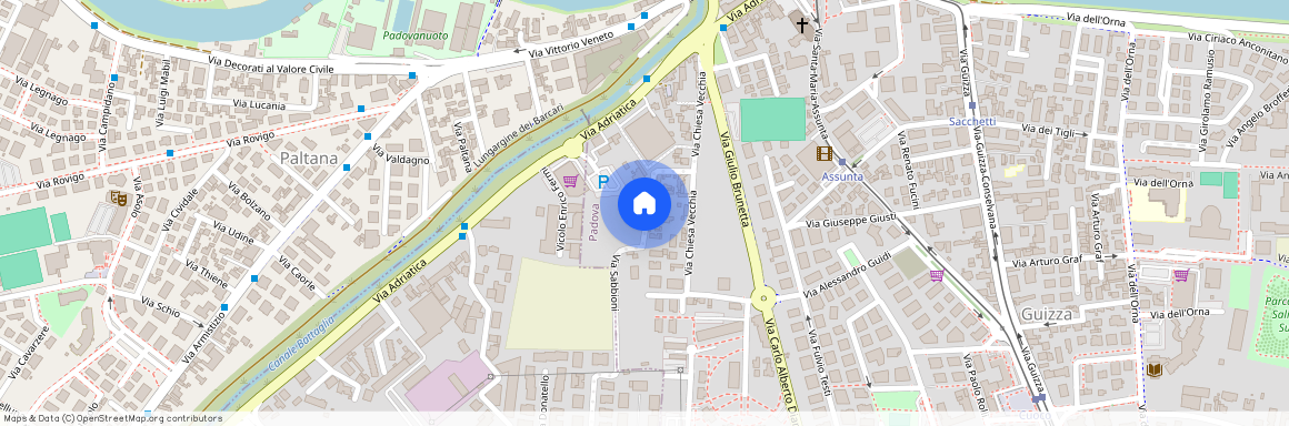 Via Sabbioni, Padova, Veneto 35125