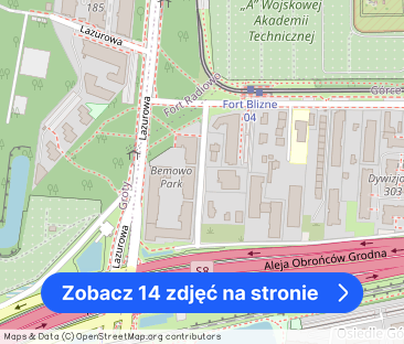 Mieszkanie na wynajem ul. Łokuciewskiego, 45m2, dwa pokoje - Zdjęcie 1