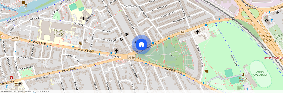 London Road, Reading, Berkshire RG1 3NY