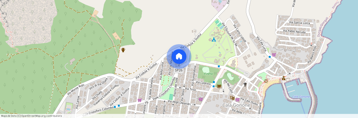 Via dei Lecci, Dorgali