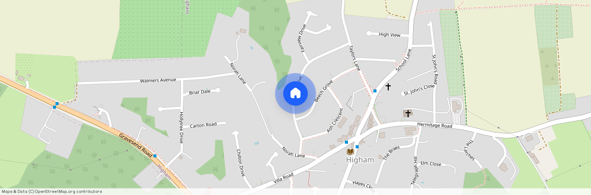 Oak Drive, Higham, Rochester, Kent, ME3 7BD