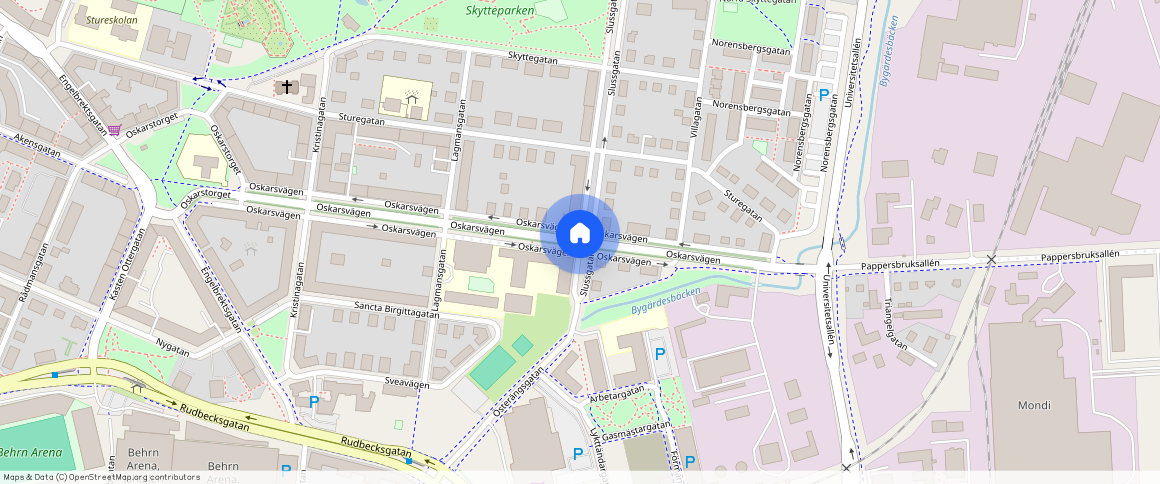 Oskarsvägen, Örebro