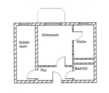Barrierefreie 2-Raum-Wohnung mit Balkon, Dusche & Aufzug - Foto 1