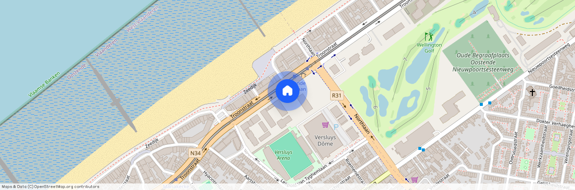 Troonstraat 188, 8400, Oostende