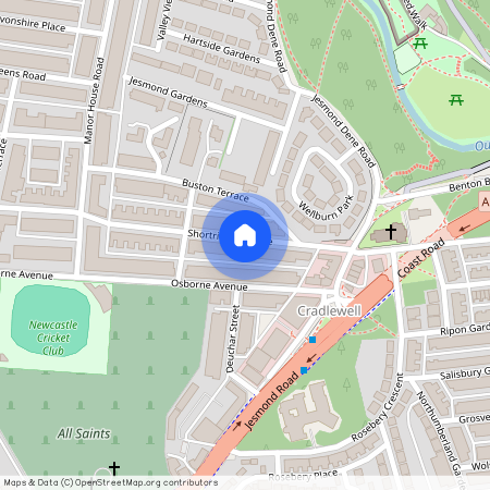 Shortridge Terrace, Jesmond, Newcastle upon Tyne NE2