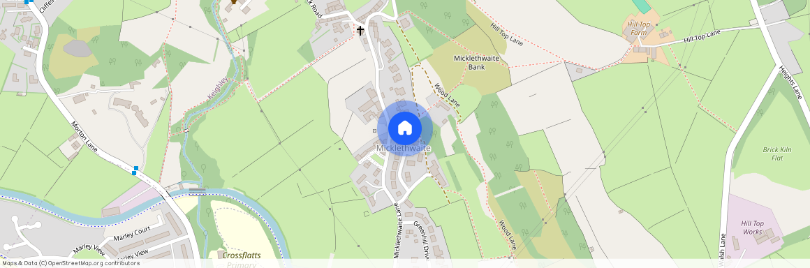 The Green, Micklethwaite, Bingley, West Yorkshire, UK, BD16