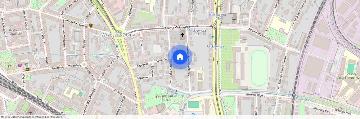 Wrzeszcz Dolny, ul. Franciszka Kubacza, Gdańsk