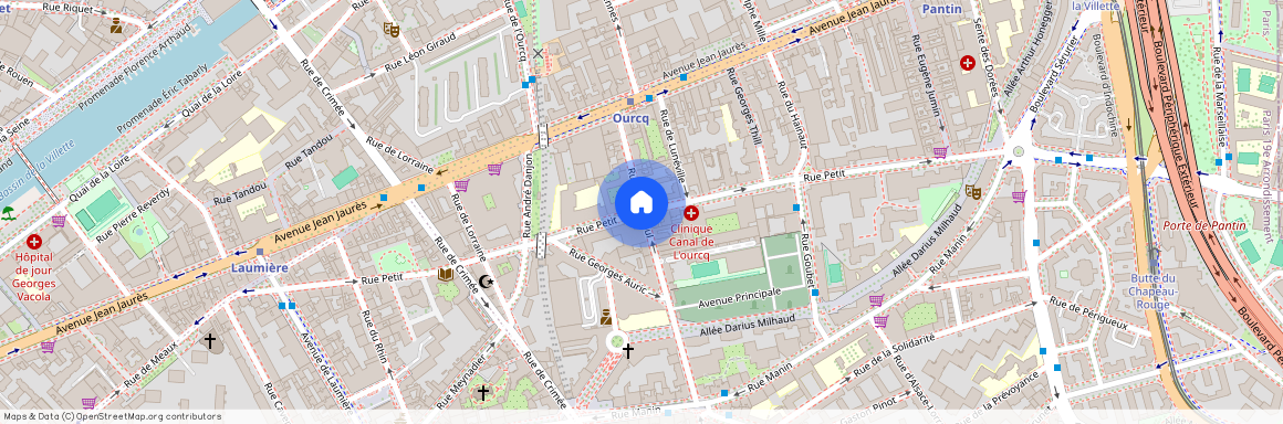 Building Rue Petit - thekonciergerie - 1332419, Rue Petit, Paris