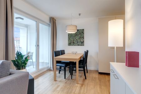 Fully furnished 2-room apartment for rent near subway - Photo 5