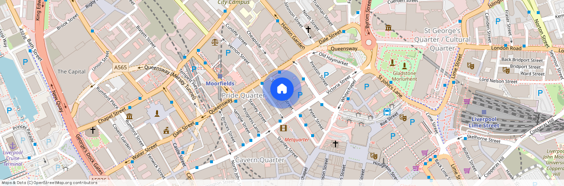 Sir Thomas Street, Liverpool, Merseyside, L1