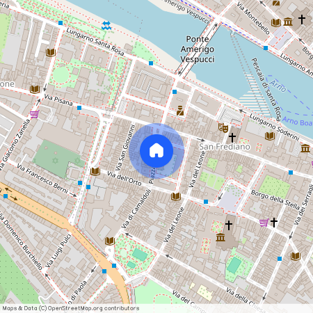 Piazza dei Nerli, Florence, Tuscany 50124