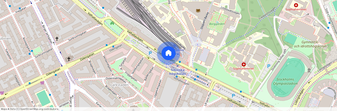 Valhallavägen 73, 114 28 Stockholm