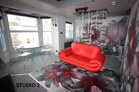 Studio Flat, Lower Rock Gardens, BN2 - Photo 2