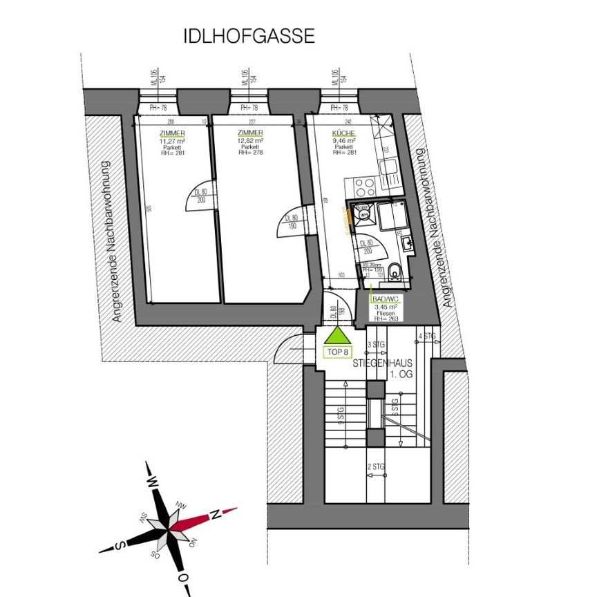 Schöne Singlewohnung in der Idlhofgasse - Provsionsfrei! - Foto 1