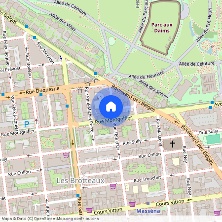 Tête D'Or-Foch-Vitton, Lyon 6Ème