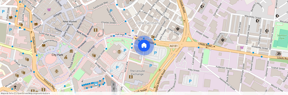 Liv Apartments, George Street, Bradford, West Yorkshire, BD1