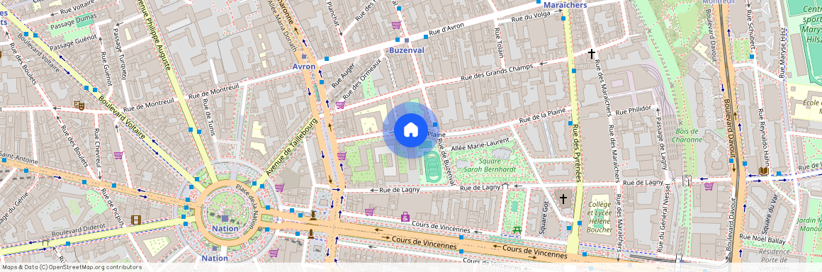 24 bis Rue de la Plaine, 75020 Paris, France