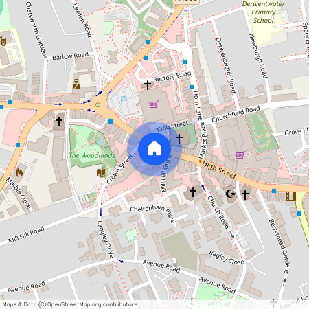 High Street, W3, London