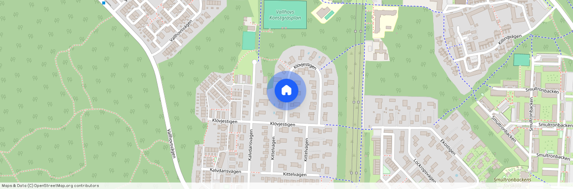 Klövjestigen, Sandviken