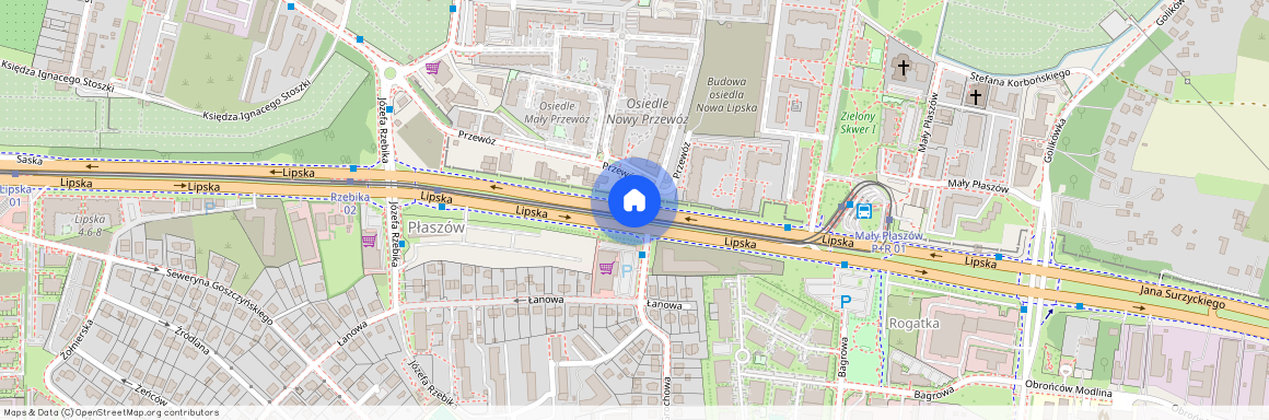 ul. Lipska, Płaszów, Podgórze, Kraków, małopolskie