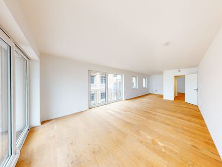 Neubaukomfort: Stilvolle 1-Zimmer-Wohnung mit Einbauküche und Balkon - Photo 4