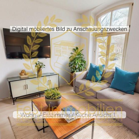 Ruhig wohnen, konzentriert arbeiten: 3-Zimmer-Wohnung mit Homeoffice-Potenzial & schneller Anbindung - Photo 1