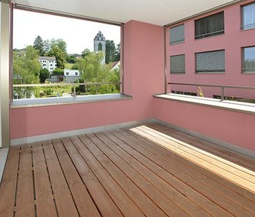 "Hier blüht das Leben - Wohnen im Zentrum Oberdorf" - Photo 1