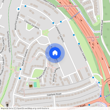 Pennine Gardens, Gateshead, Tyne And Wear, NE11